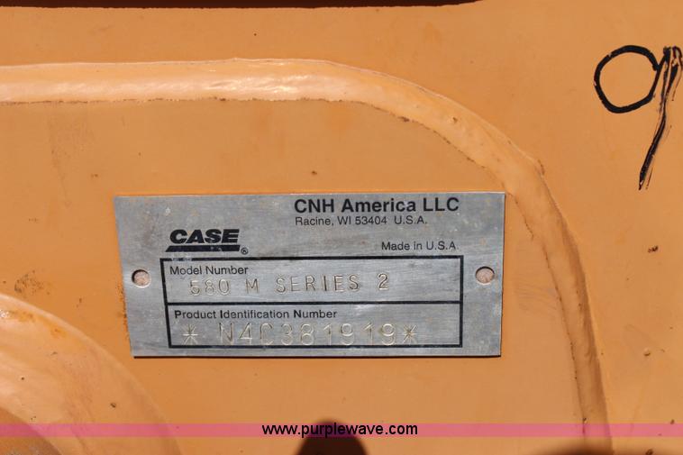 image for item I1595 2004 Case 580M Series II backhoe