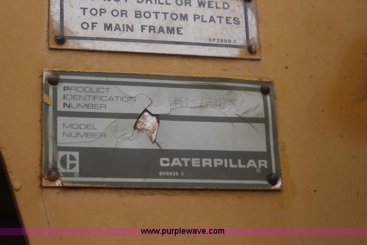 image for item J4489 1986 Caterpillar 12G motor grader