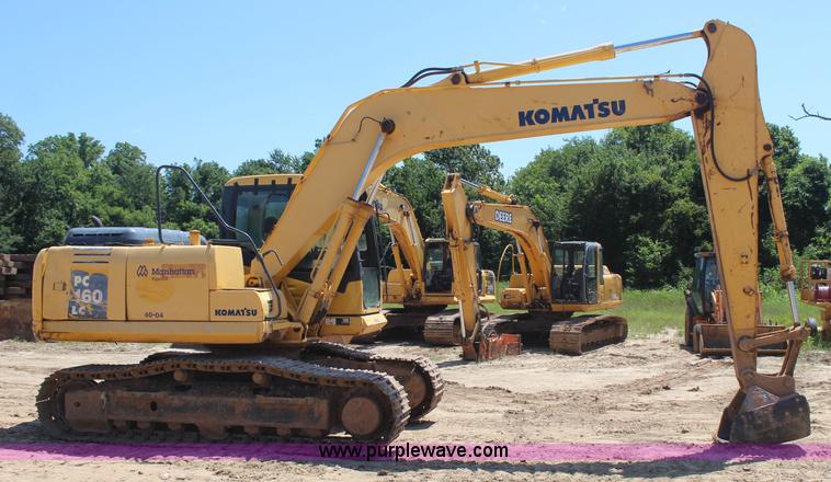 image for item J4500 2006 Komatsu PC160LC-7KA excavator