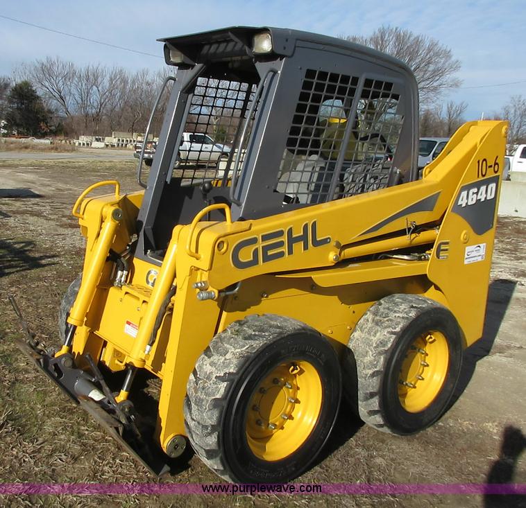 2006 Gehl 4640 skid steer | no-reserve auction on Thursday, January 28