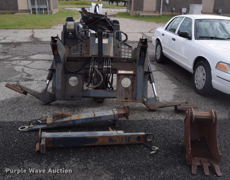 image for item AS9615 Bobcat 709 backhoe skid steer attachment