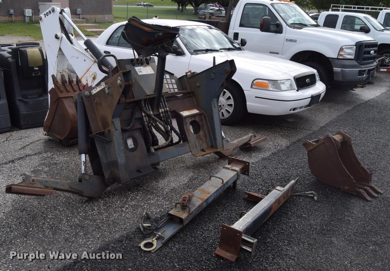 image for item AS9615 Bobcat 709 backhoe skid steer attachment