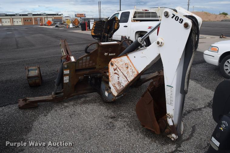 image for item AS9615 Bobcat 709 backhoe skid steer attachment