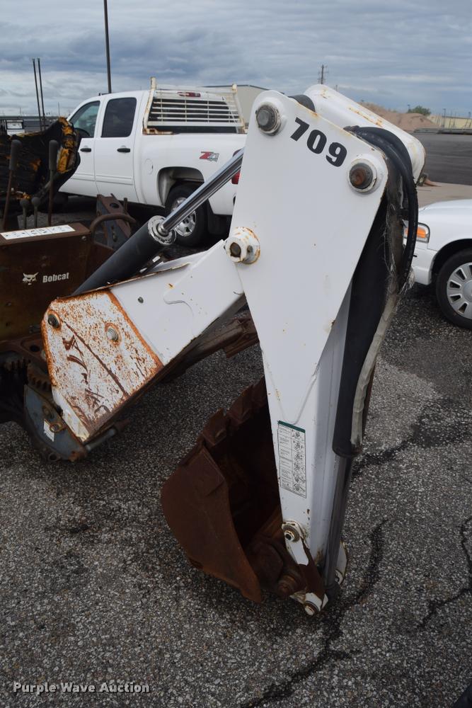 image for item AS9615 Bobcat 709 backhoe skid steer attachment