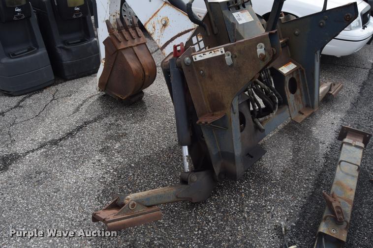image for item AS9615 Bobcat 709 backhoe skid steer attachment