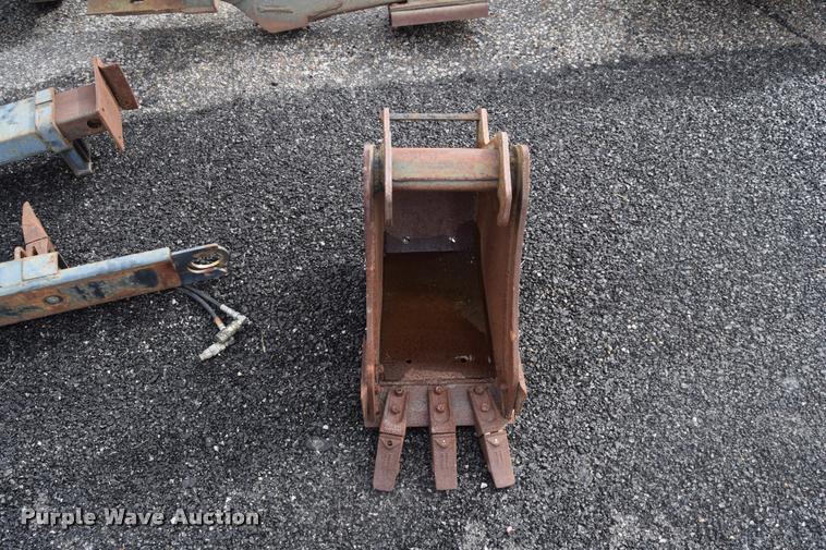 image for item AS9615 Bobcat 709 backhoe skid steer attachment