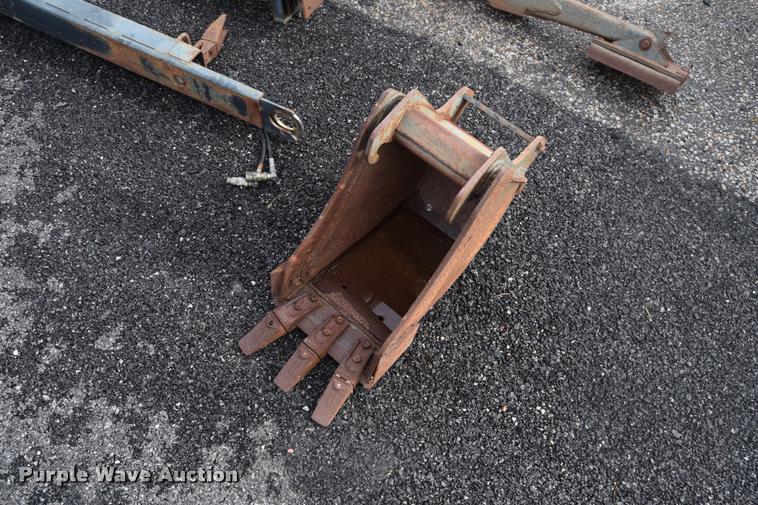 image for item AS9615 Bobcat 709 backhoe skid steer attachment