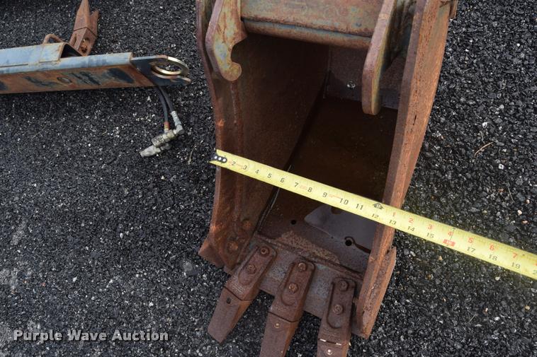 image for item AS9615 Bobcat 709 backhoe skid steer attachment