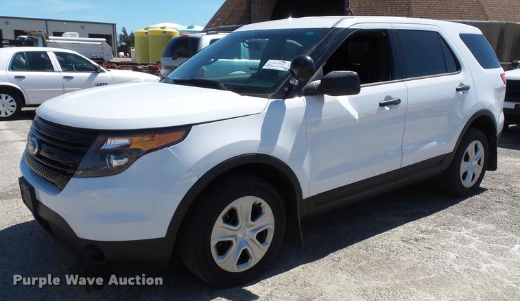 image for item J4776 2013 Ford Explorer Police Interceptor Utility SUV