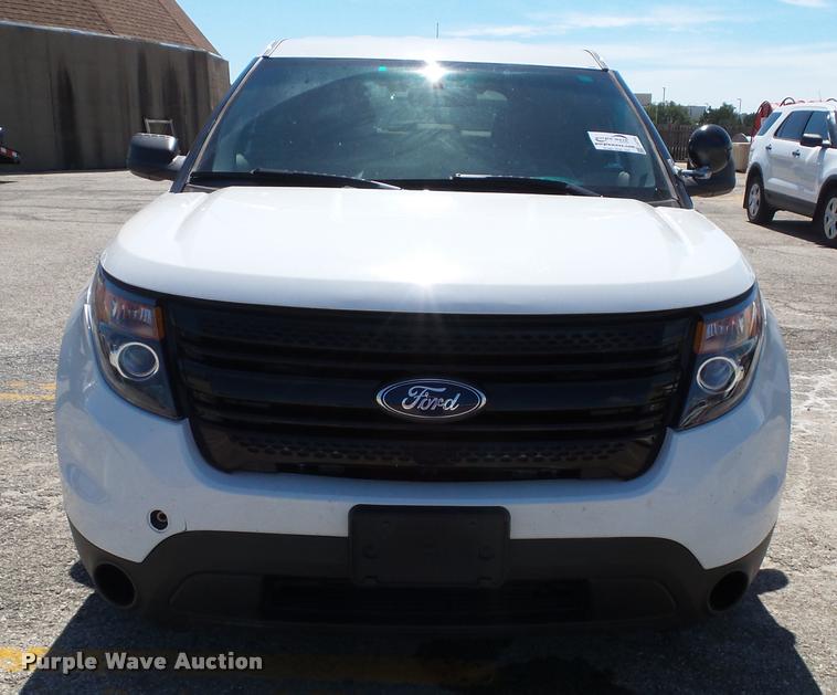image for item J4776 2013 Ford Explorer Police Interceptor Utility SUV
