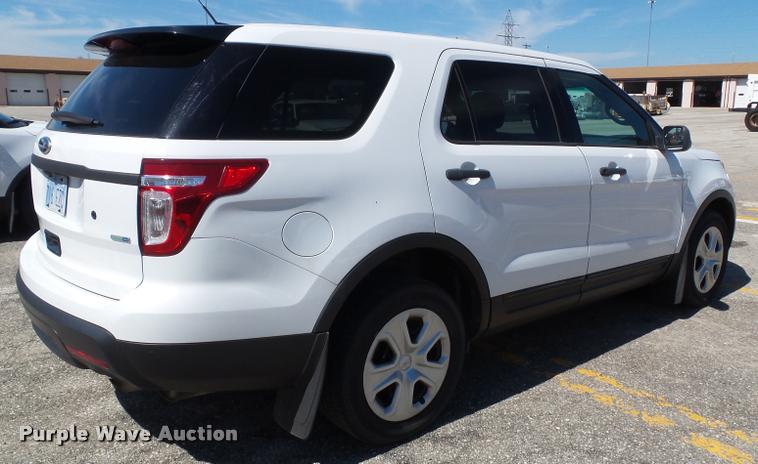 image for item J4776 2013 Ford Explorer Police Interceptor Utility SUV
