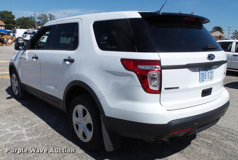 image for item J4776 2013 Ford Explorer Police Interceptor Utility SUV
