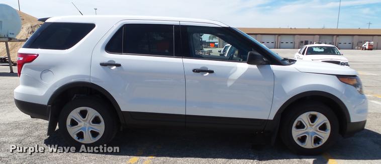 image for item J4777 2013 Ford Explorer Police Interceptor Utility SUV
