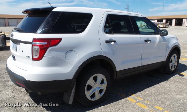 image for item J4777 2013 Ford Explorer Police Interceptor Utility SUV