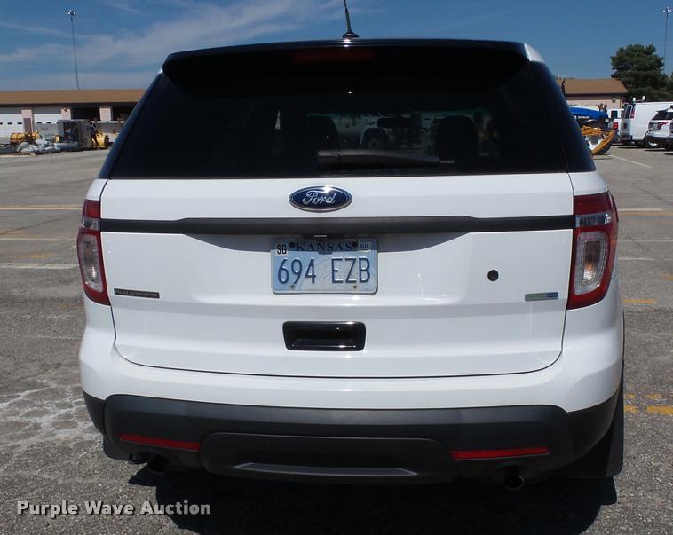 image for item J4777 2013 Ford Explorer Police Interceptor Utility SUV