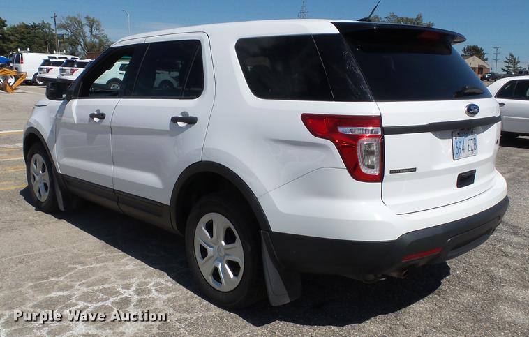 image for item J4777 2013 Ford Explorer Police Interceptor Utility SUV