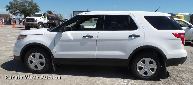 image for item J4777 2013 Ford Explorer Police Interceptor Utility SUV