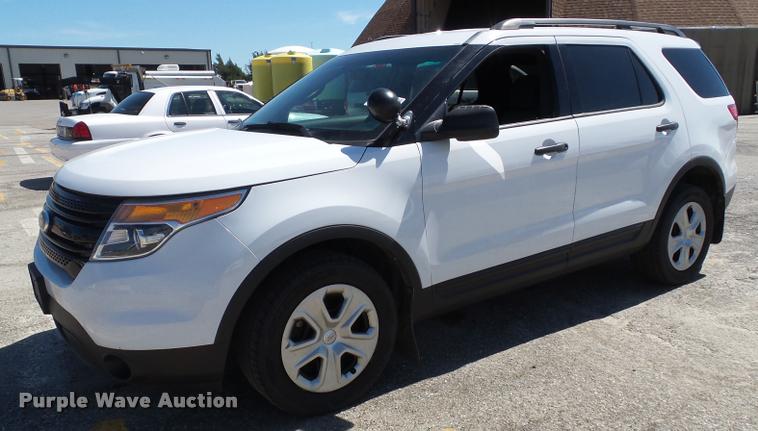 image for item J4778 2013 Ford Explorer Police Interceptor Utility SUV