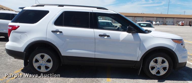 image for item J4778 2013 Ford Explorer Police Interceptor Utility SUV