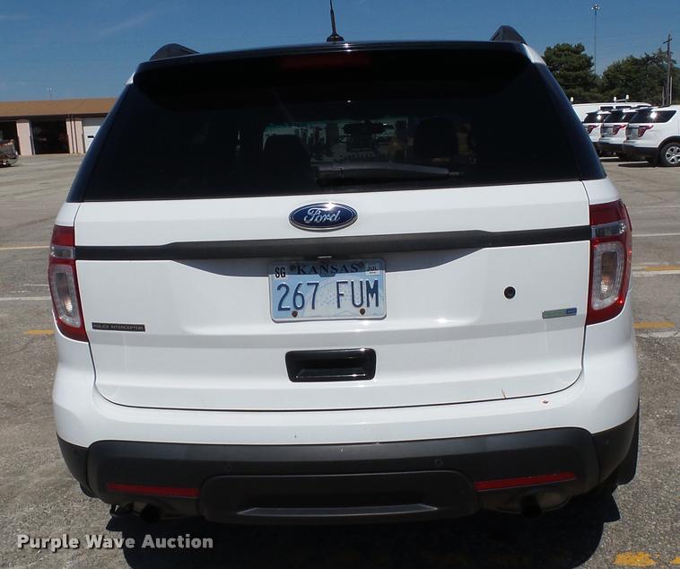 image for item J4778 2013 Ford Explorer Police Interceptor Utility SUV