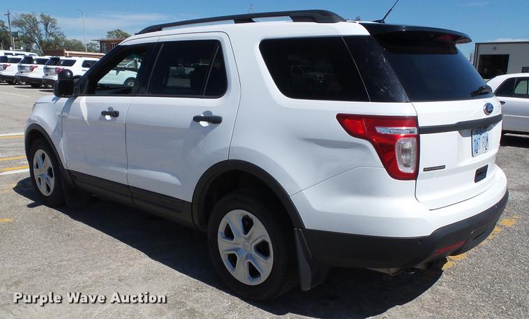 image for item J4778 2013 Ford Explorer Police Interceptor Utility SUV