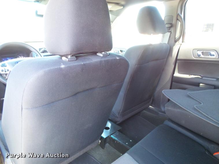 image for item J4778 2013 Ford Explorer Police Interceptor Utility SUV