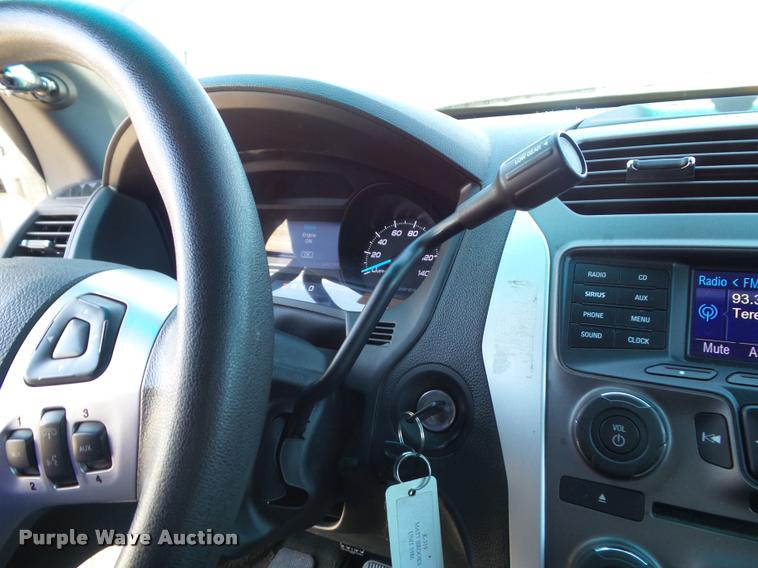 image for item J4778 2013 Ford Explorer Police Interceptor Utility SUV