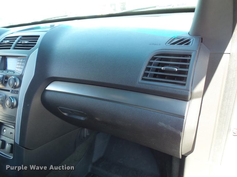 image for item J4778 2013 Ford Explorer Police Interceptor Utility SUV