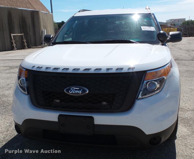 image for item J4779 2013 Ford Explorer Police Interceptor Utility SUV