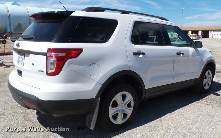 image for item J4779 2013 Ford Explorer Police Interceptor Utility SUV