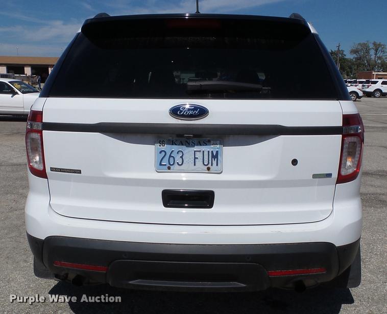 image for item J4779 2013 Ford Explorer Police Interceptor Utility SUV