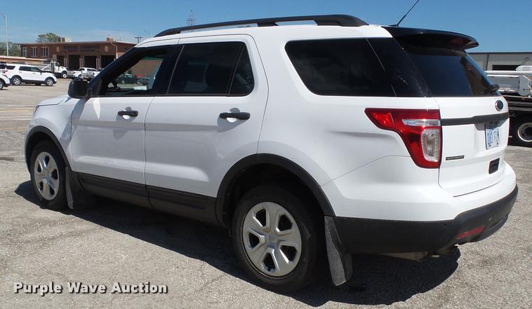 image for item J4779 2013 Ford Explorer Police Interceptor Utility SUV