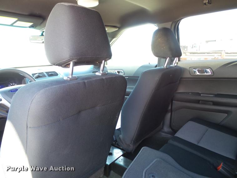 image for item J4779 2013 Ford Explorer Police Interceptor Utility SUV