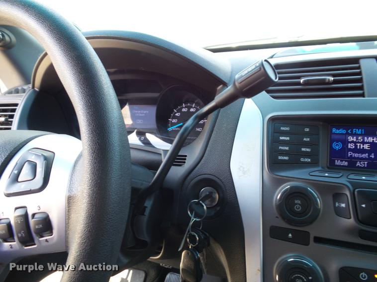 image for item J4779 2013 Ford Explorer Police Interceptor Utility SUV