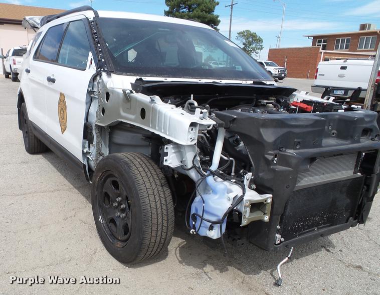 image for item J4782 2014 Ford Explorer Police Interceptor Utility SUV