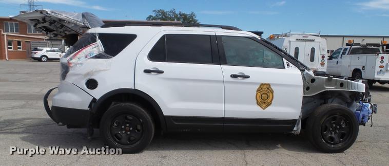image for item J4782 2014 Ford Explorer Police Interceptor Utility SUV