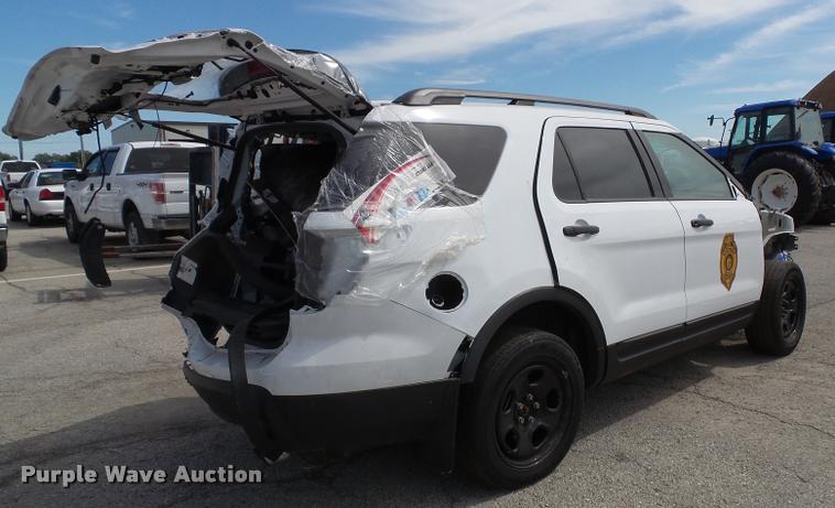image for item J4782 2014 Ford Explorer Police Interceptor Utility SUV