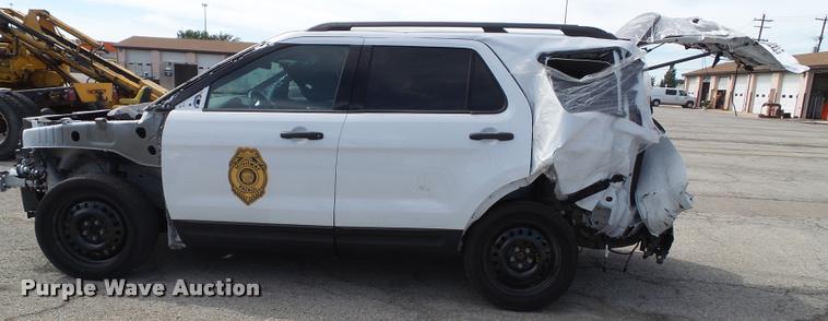 image for item J4782 2014 Ford Explorer Police Interceptor Utility SUV