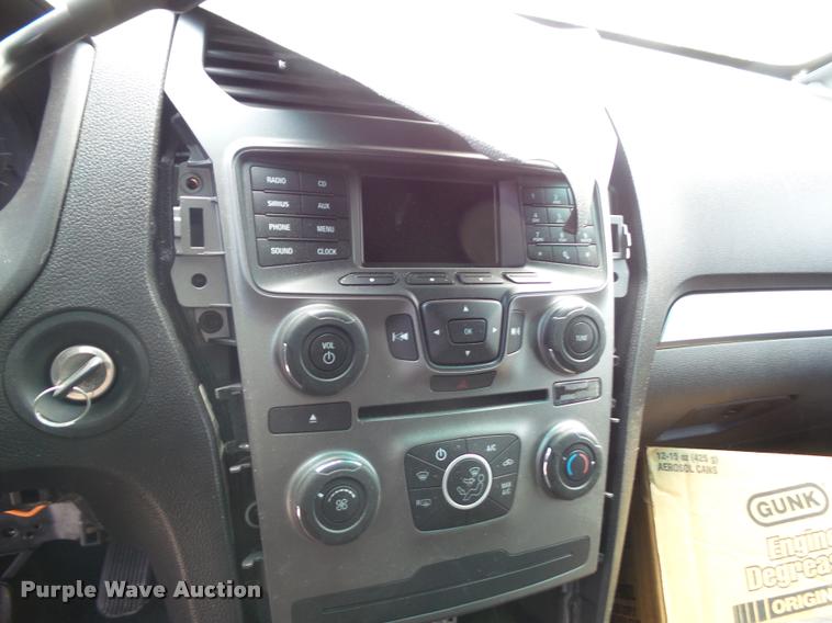 image for item J4782 2014 Ford Explorer Police Interceptor Utility SUV