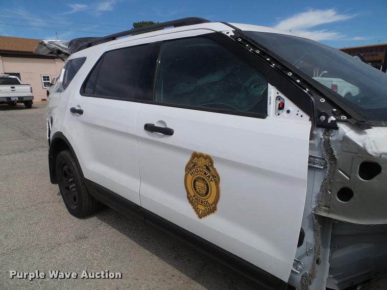 image for item J4782 2014 Ford Explorer Police Interceptor Utility SUV