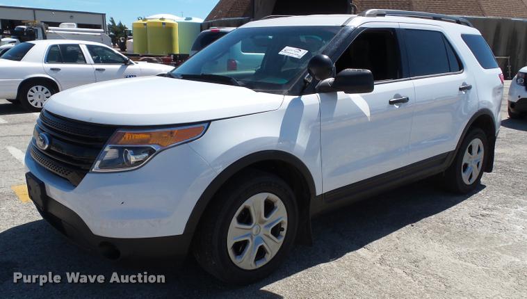 image for item J4783 2013 Ford Explorer Police Interceptor Utility SUV