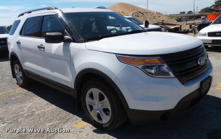 image for item J4783 2013 Ford Explorer Police Interceptor Utility SUV