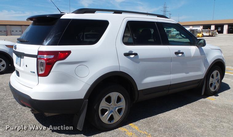 image for item J4783 2013 Ford Explorer Police Interceptor Utility SUV