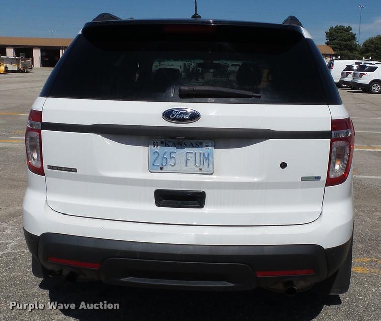 image for item J4783 2013 Ford Explorer Police Interceptor Utility SUV