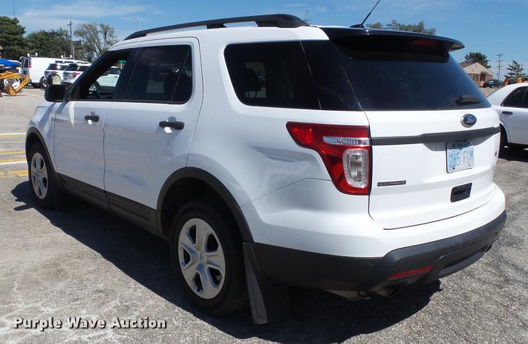 image for item J4783 2013 Ford Explorer Police Interceptor Utility SUV