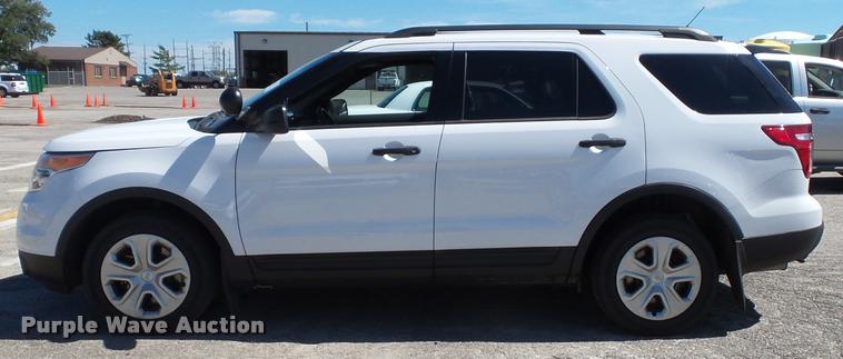 image for item J4783 2013 Ford Explorer Police Interceptor Utility SUV