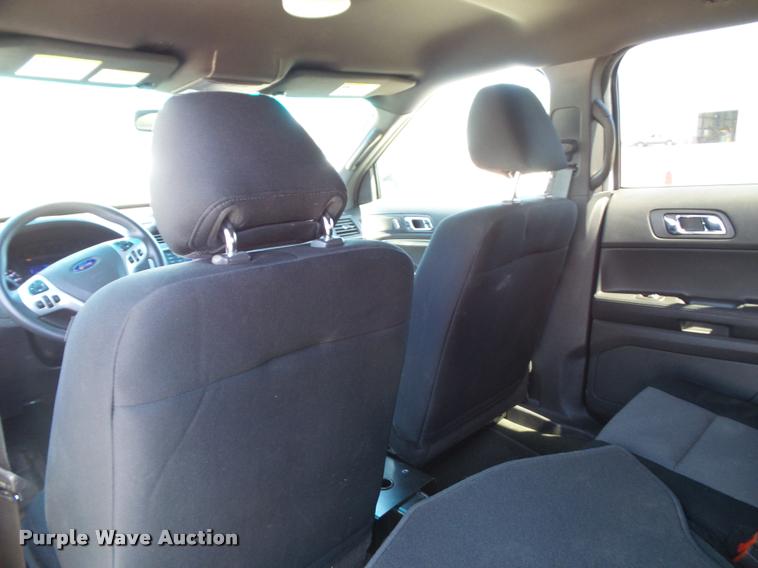 image for item J4783 2013 Ford Explorer Police Interceptor Utility SUV