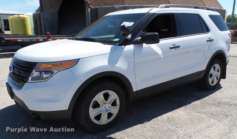 image for item J4784 2013 Ford Explorer Police Interceptor Utility SUV