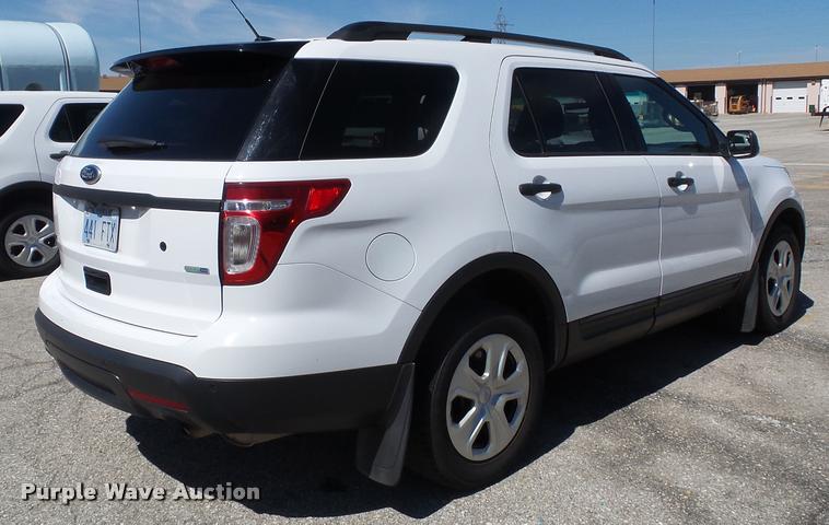 image for item J4784 2013 Ford Explorer Police Interceptor Utility SUV