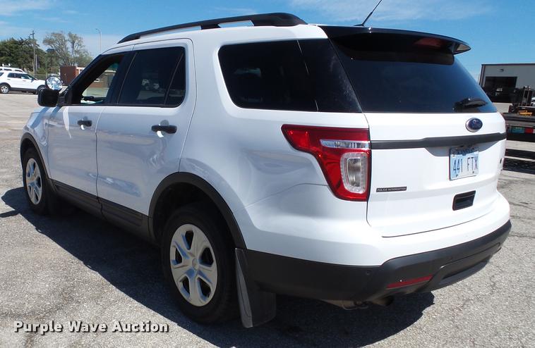 image for item J4784 2013 Ford Explorer Police Interceptor Utility SUV